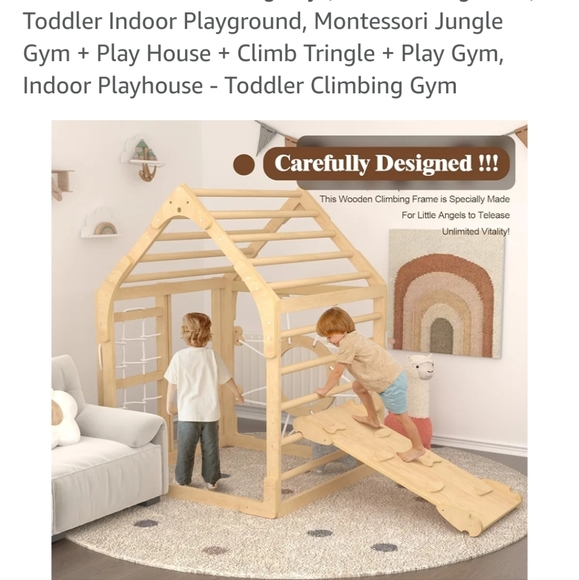 Toddler jungle gym - Picture 2 of 4